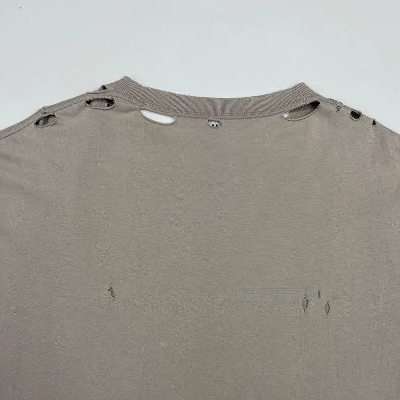 Balenciaga Balenciaga Gray blurred mosaic letter logo worn-out ripped Size US S / EU 44-46 / 1 - 5 Thumbnail