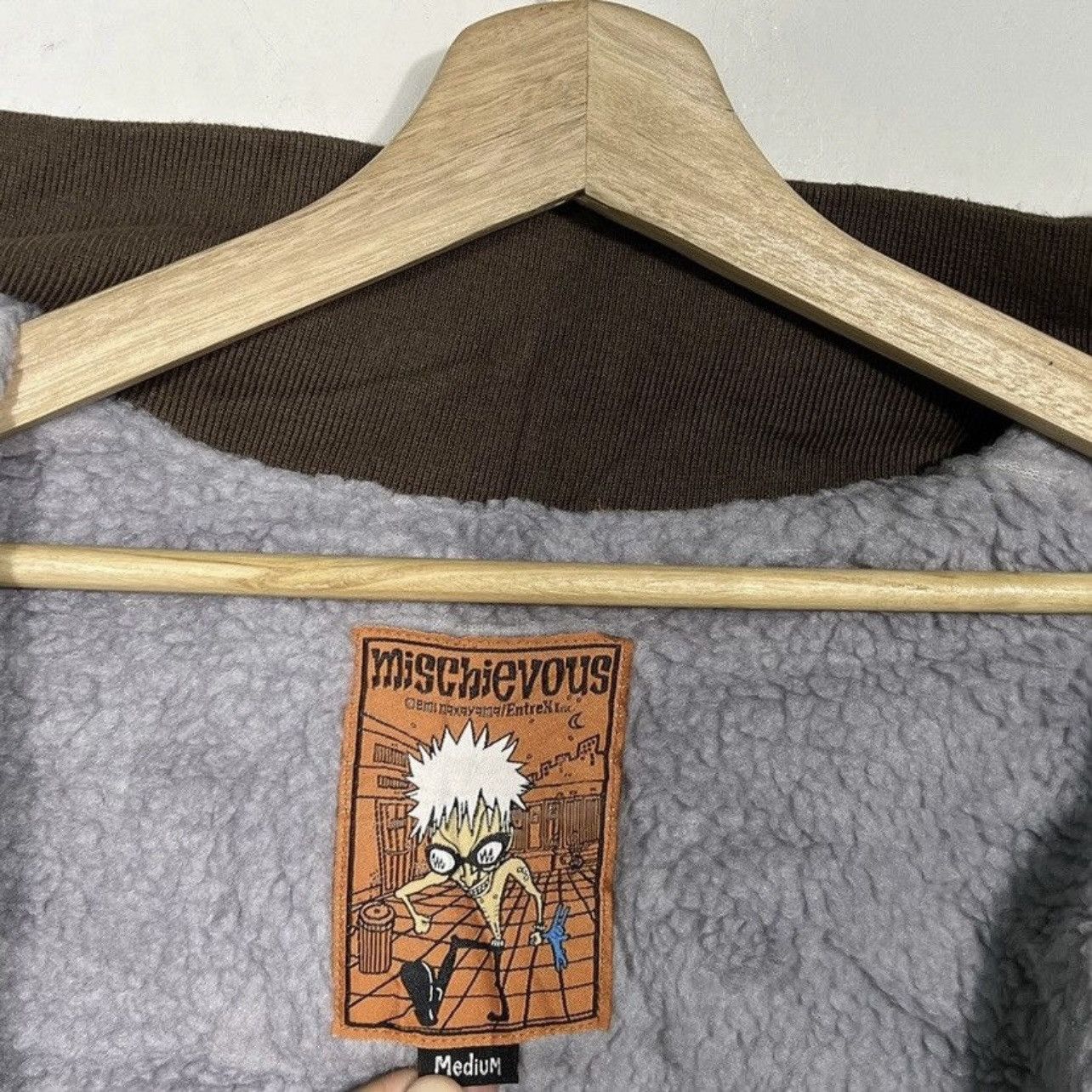 Japanese Brand mischievous sweater big logo Size US M / EU 48-50 / 2 - 4 Thumbnail