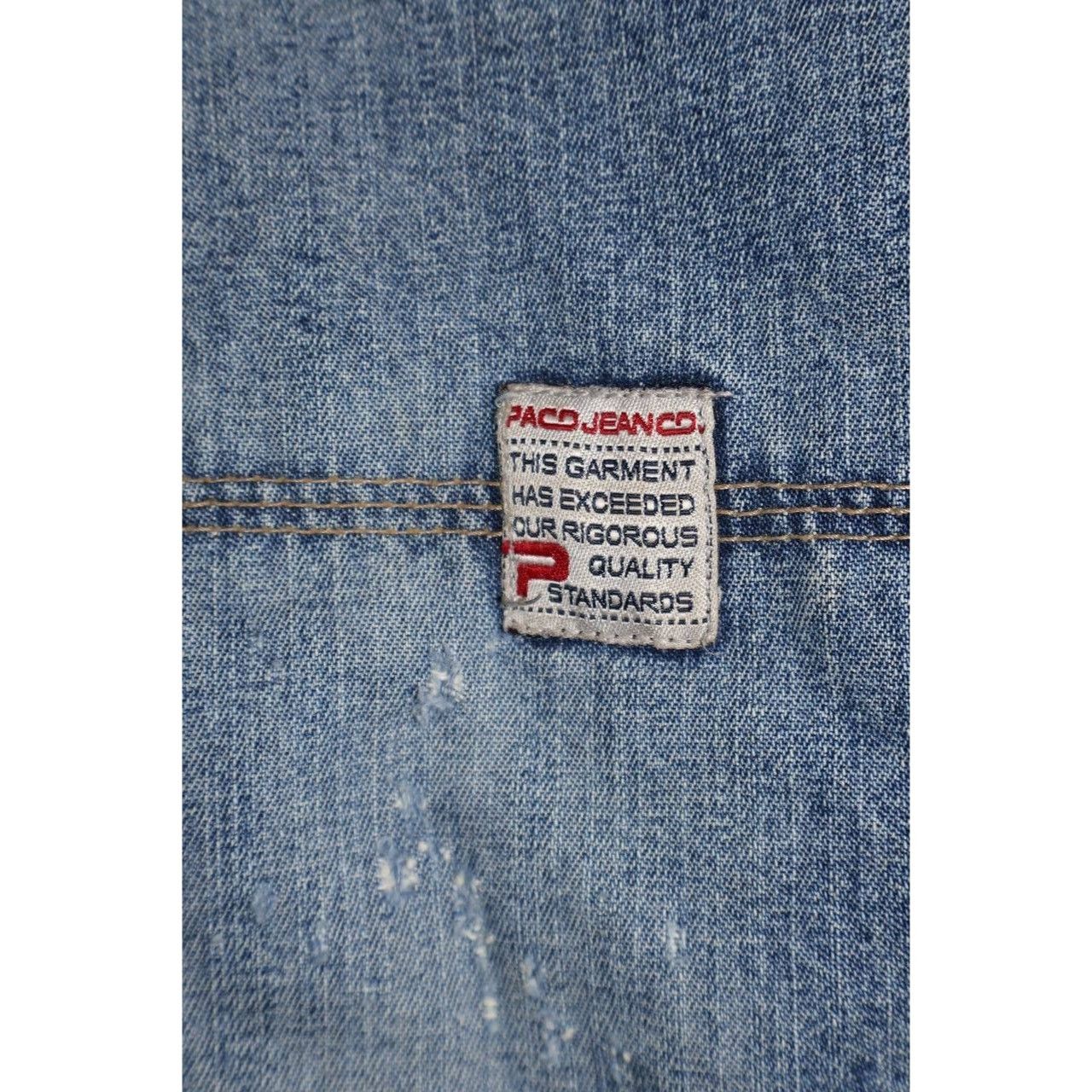 Vintage Vintage Y2K Paco Jeans Internationale Baggy Skater Denim Size US 34 / EU 50 - 8 Thumbnail