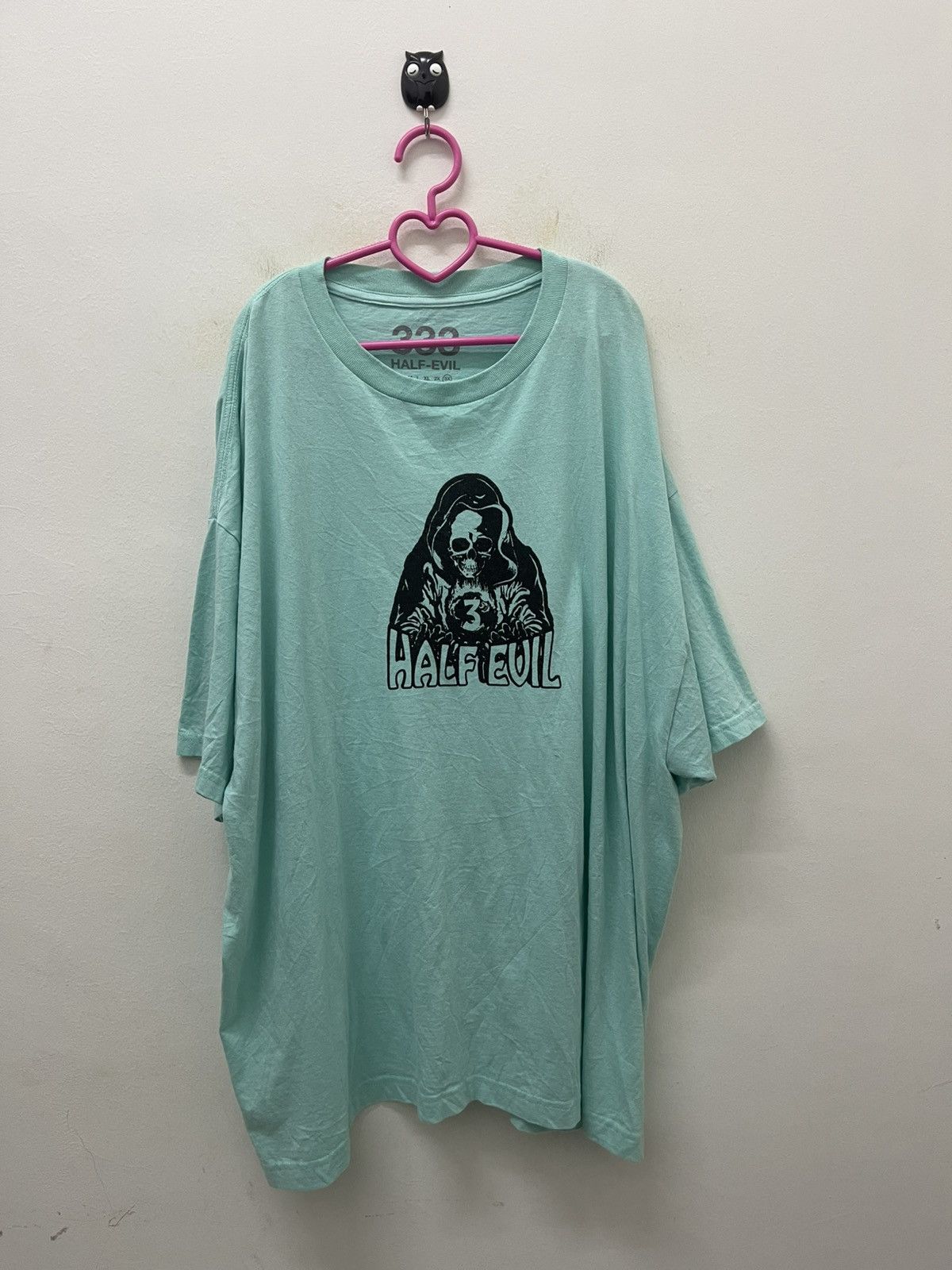 Half Evil Rare HALF EVIL 333 Reaper Skull Logo Big Size Size US XXL / EU 58 / 5 - 1 Thumbnail