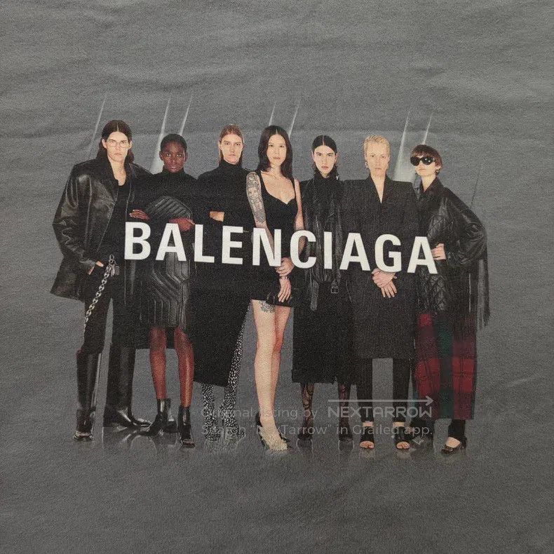 Balenciaga Balenciaga Band Portrait T-Shirt Short Sleeve Size S / US 4 / IT 40 - 2 Thumbnail