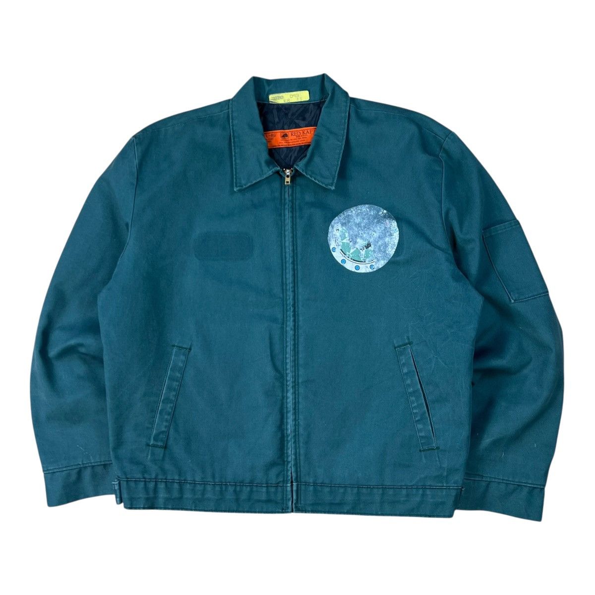 Red Kap × Vintage RED KAP DETROIT JACKET WORKWEAR MADE IN USA 80S VINTAGE Size US L / EU 52-54 / 3 - 1 Thumbnail