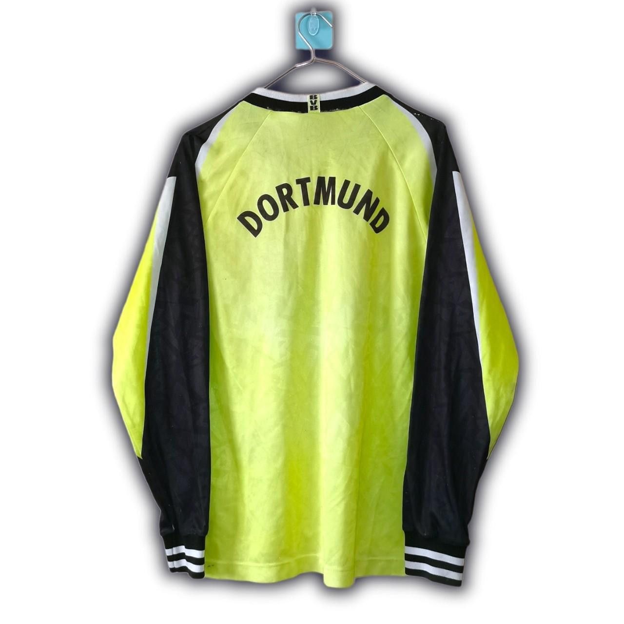 Nike Borussia Dortmund Germany 1995 1996 Home Shirt Jersey Size US XL / EU 56 / 4 - 3 Thumbnail