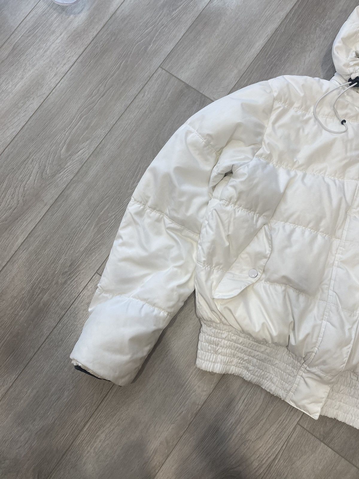 Nike × Vintage Y2K Nike Puffer Jacket Bomber Streetwear Size L / US 10 / IT 46 - 2 Thumbnail