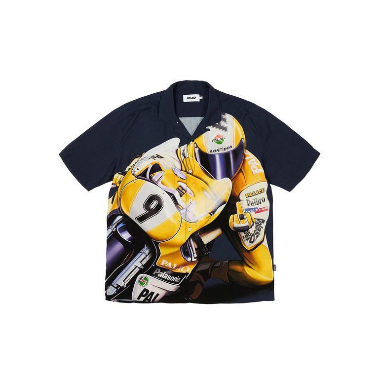 Palace Palace Gassed Up Shirt White | Grailed