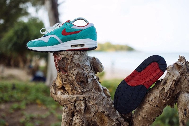 Nike Nike Air Max 1 Sport Red 319986 400 Size US 7 Mint Size US 7 / IT 37 - 10 Thumbnail