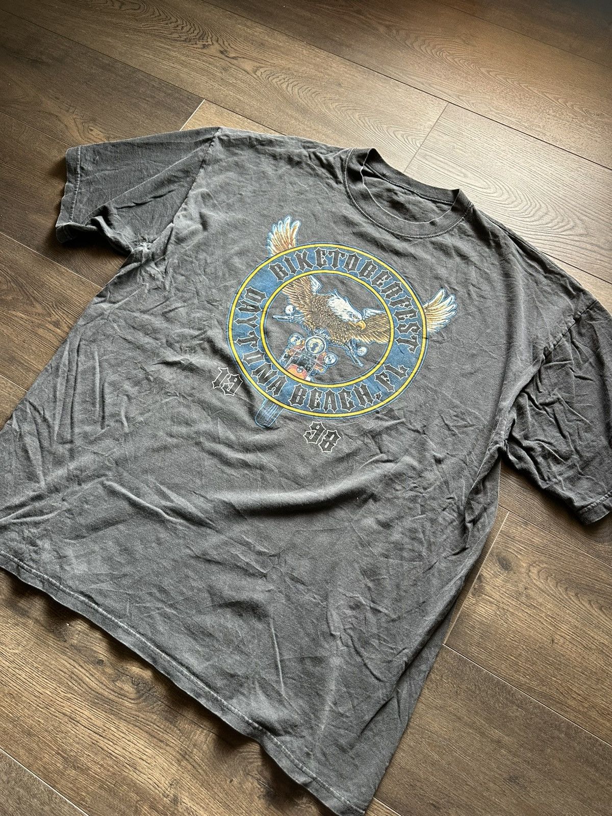 Harley Davidson vintage Daytona Beach Biketoberfest T-Shirt Size US XXL / EU 58 / 5 - 3 Thumbnail
