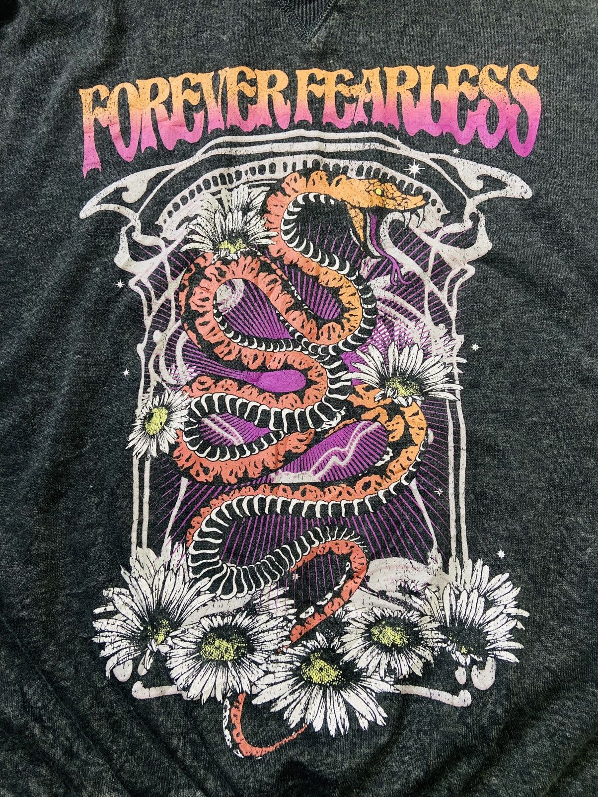 Japanese Brand No Boundaries Dragon Print Sweatshirt Size US L / EU 52-54 / 3 - 4 Thumbnail