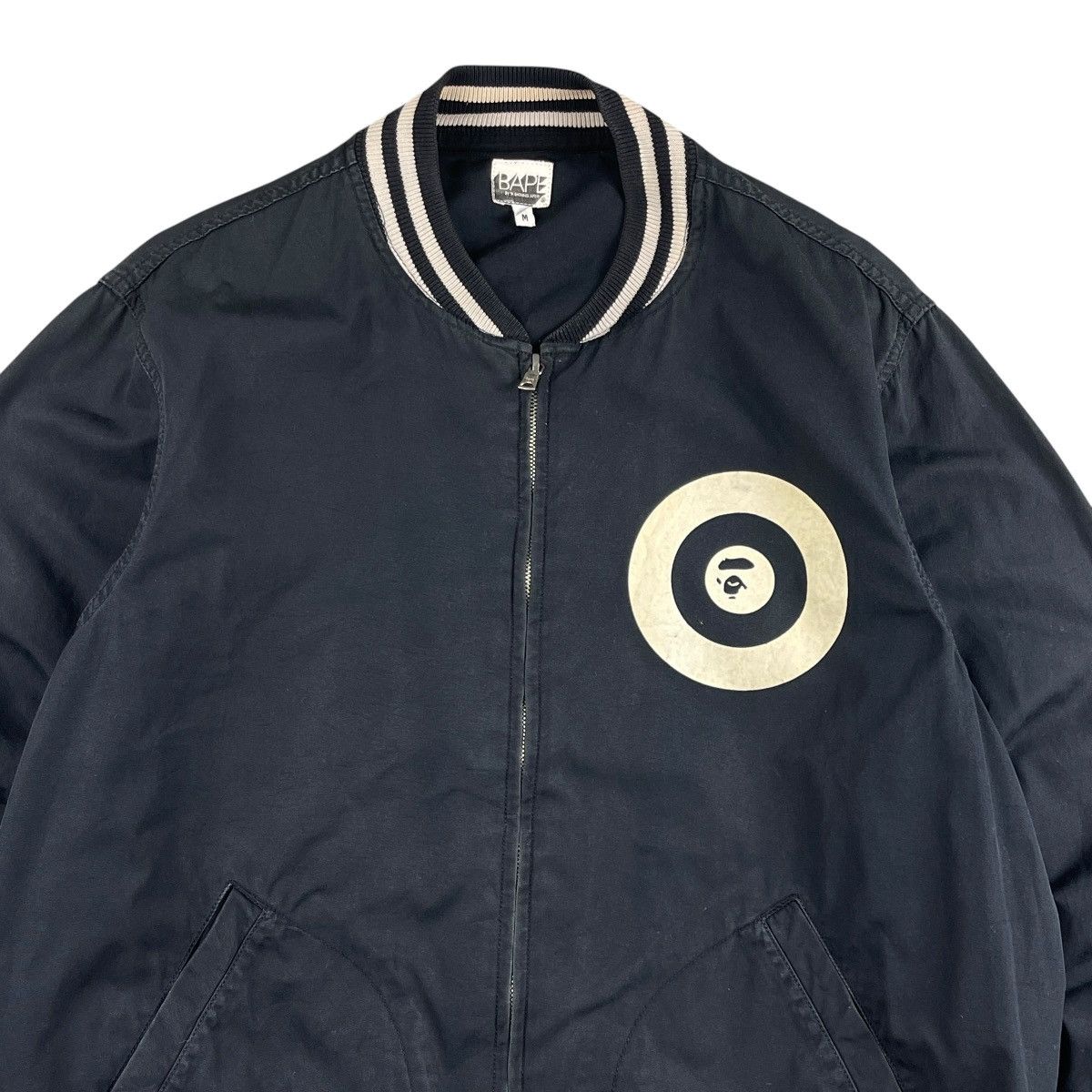 Bape BAPE Logo's Varsity Jacket Size US M / EU 48-50 / 2 - 2 Thumbnail