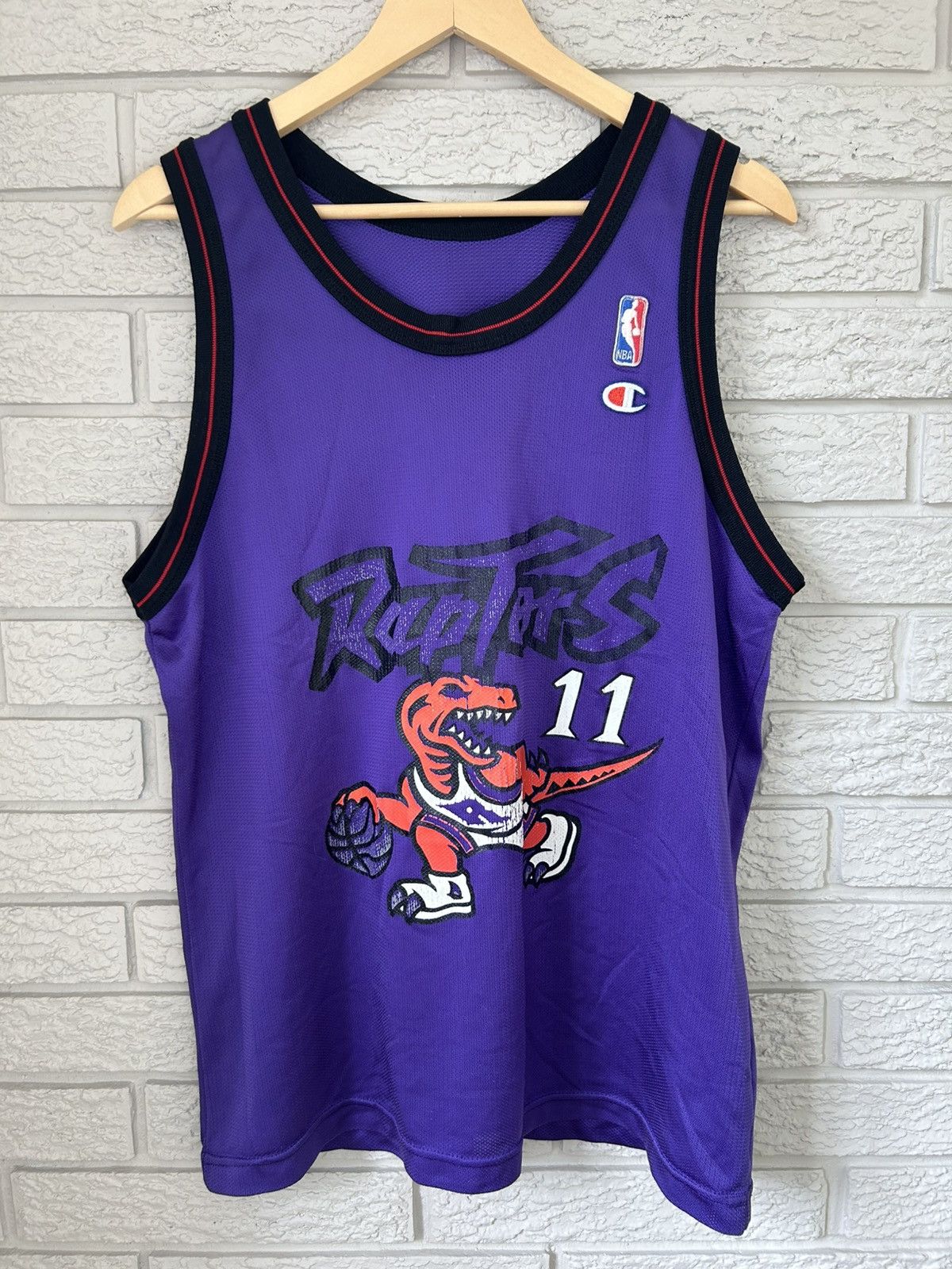 Champion × NBA × Vintage Vintage 90s Champion Toronto Raptors Isiah Thomas Jersey Size US M / EU 48-50 / 2 - 1 Thumbnail