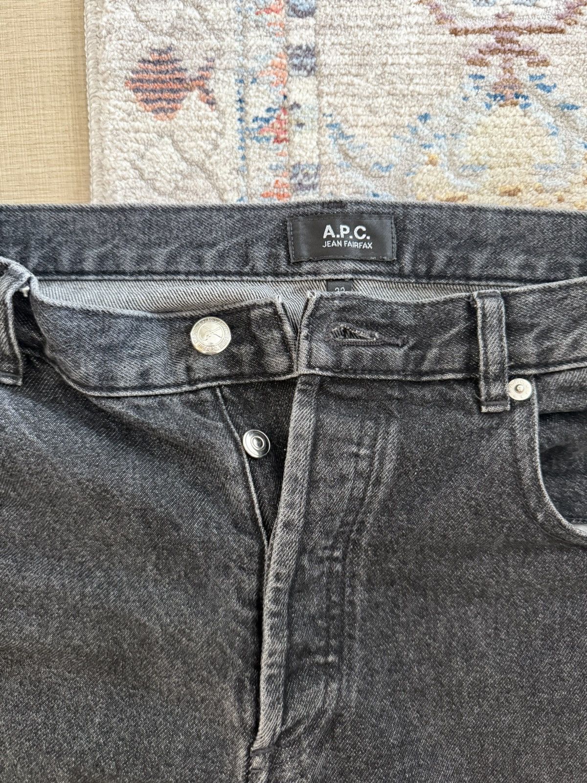 A.P.C. Straight Fit APC Size US 32 / EU 48 - 2 Thumbnail