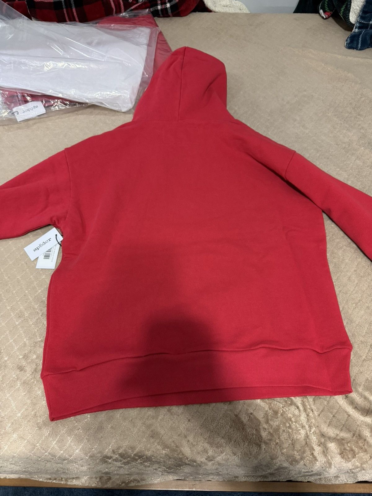 Sp5der SP5DER RED OG WEB V2 HOODIE Size US L / EU 52-54 / 3 - 9 Thumbnail