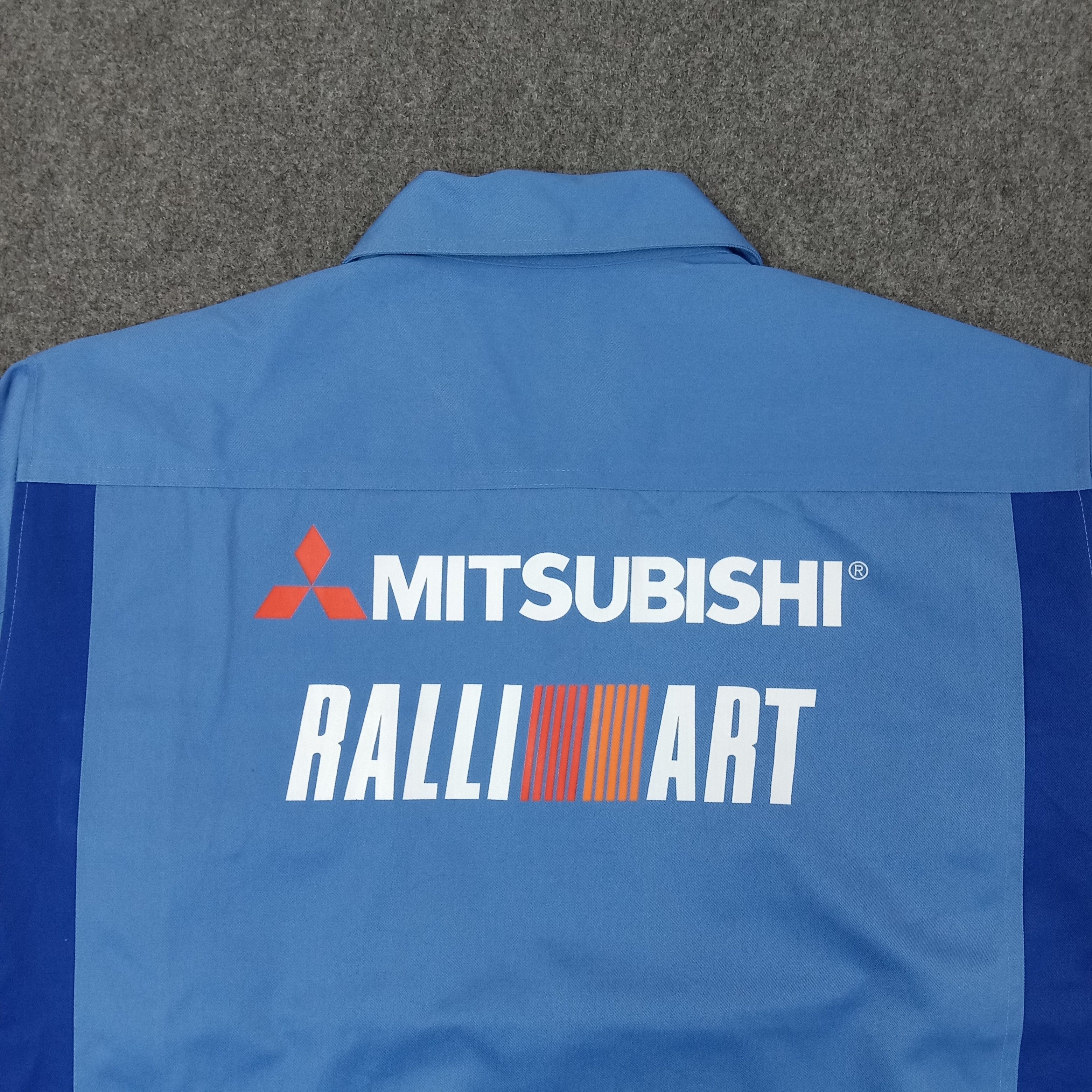 Japanese Brand Mitsubishi Ralli Art Japanese Racing Custom Jacket C246N16 Size US XXL / EU 58 / 5 - 2 Thumbnail