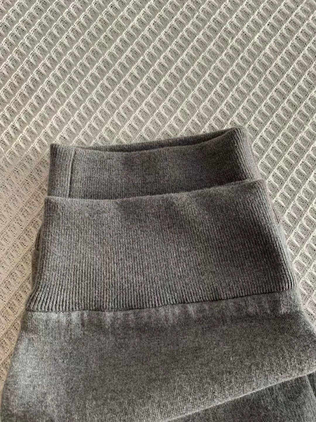 Dior Dior Blue Cotton Cashmere Knit Track Pants M Size US 32 / EU 48 - 7 Thumbnail