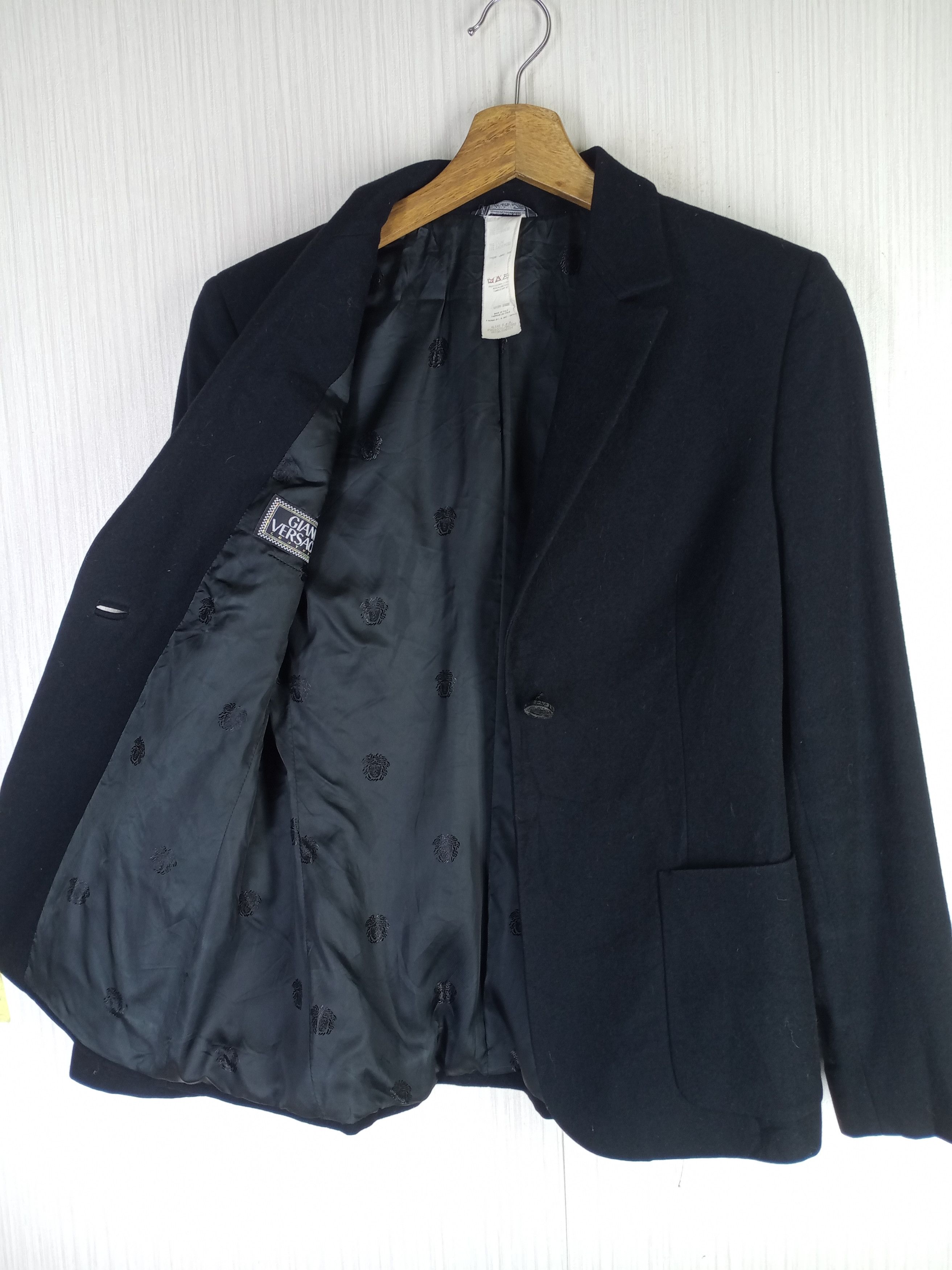Rare Vintage Gianni Versace Couture Laine Coat