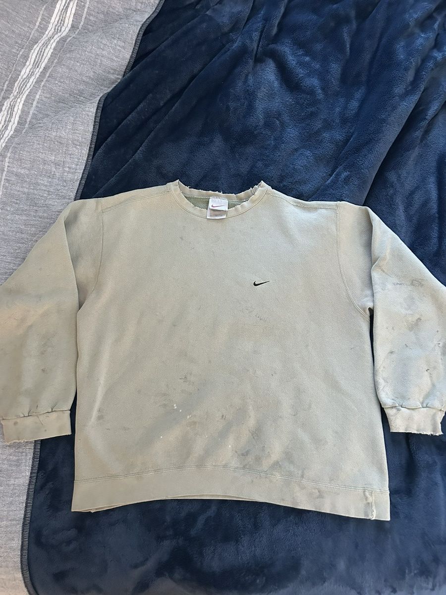 Nike × Vintage Vintage Nike Postachio Crewneck Size US L / EU 52-54 / 3 - 1 Thumbnail