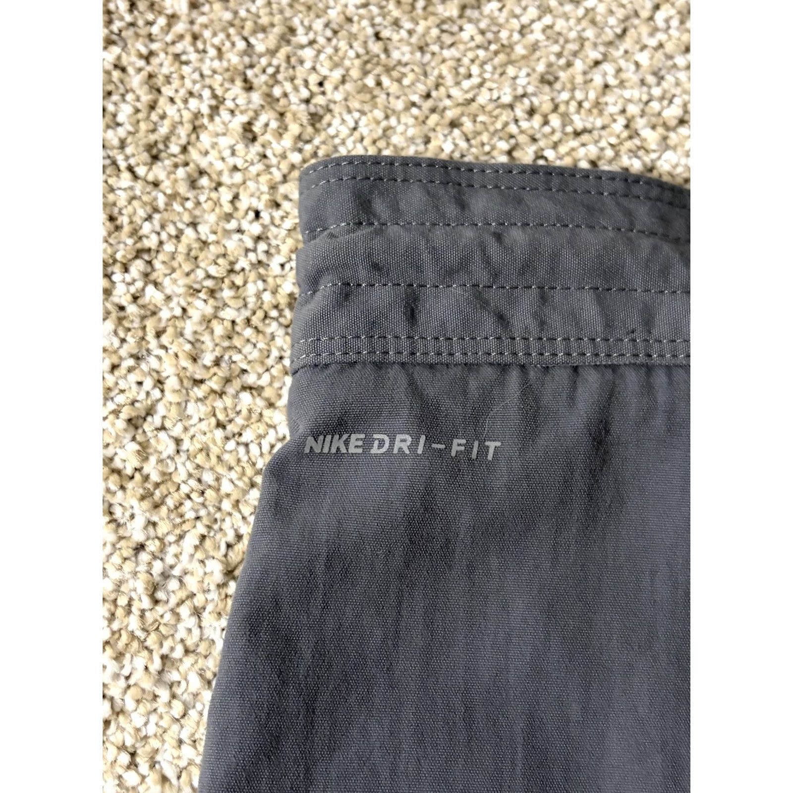 Hurley Hurley Mens Board Shorts 40 Gray Quick Dry Dri-Fit Above-the-Knee Swim Trunks with Drawstring Pockets Atlantic Surf Beach Size US 40 / EU 56 - 8 Thumbnail