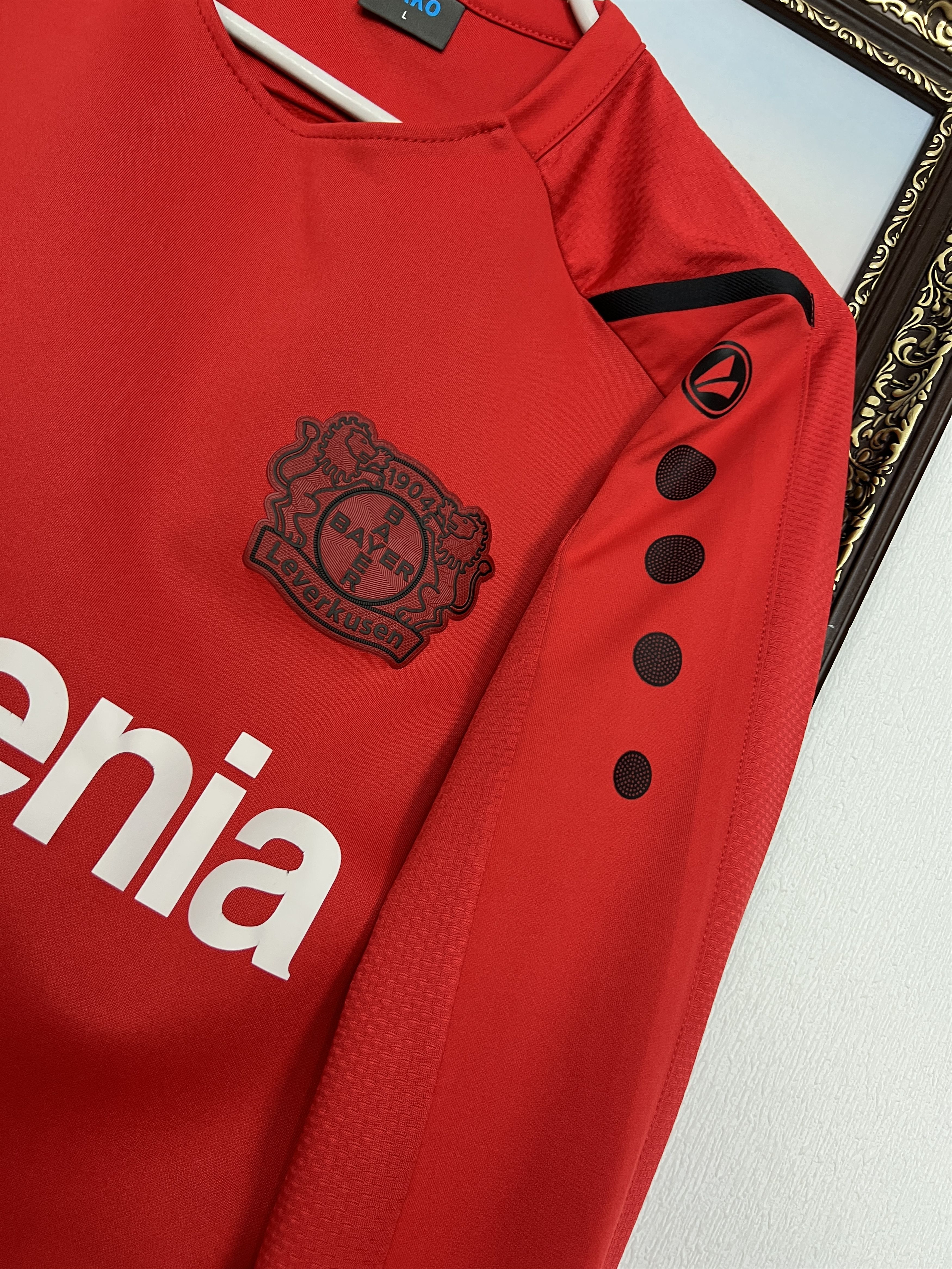 Vintage Jako Bayer Leverkusen Football Sweatshirt Soccer Track Top Size US L / EU 52-54 / 3 - 5 Thumbnail