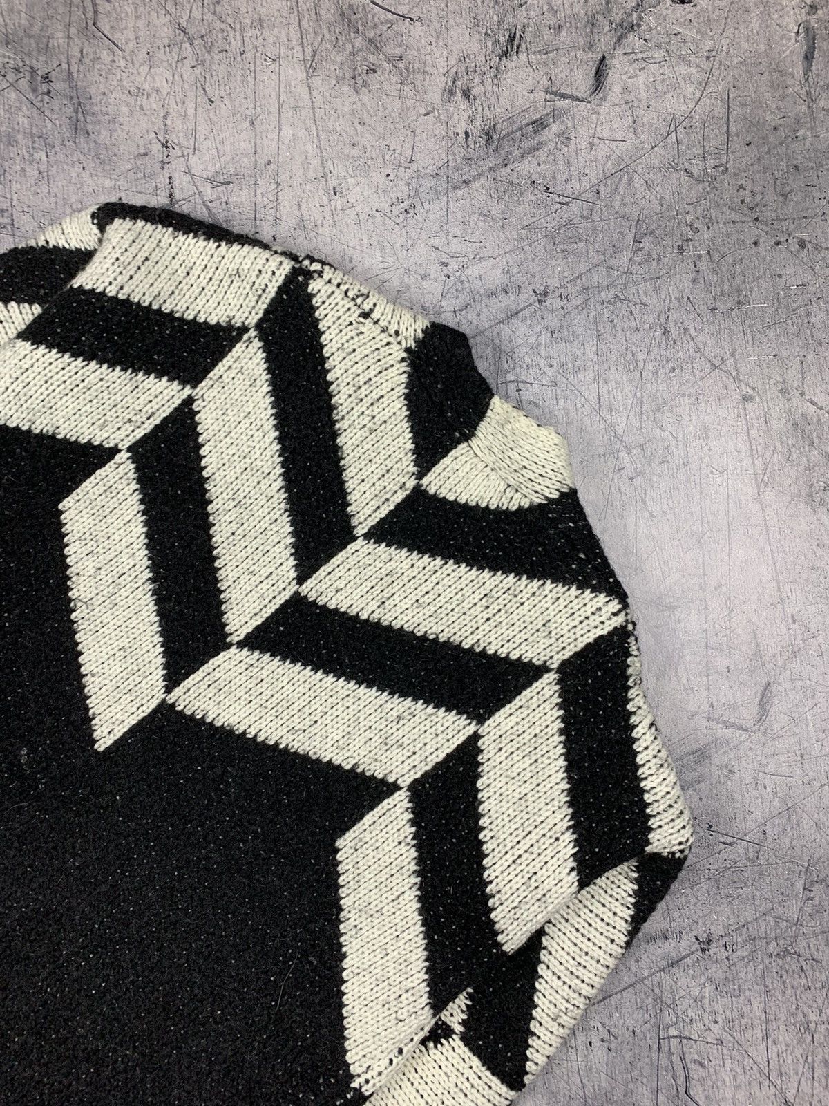 Maje Maje Geometric Knit Open Cardigan Size 1 Wmns Size L / US 10 / IT 46 - 13 Thumbnail