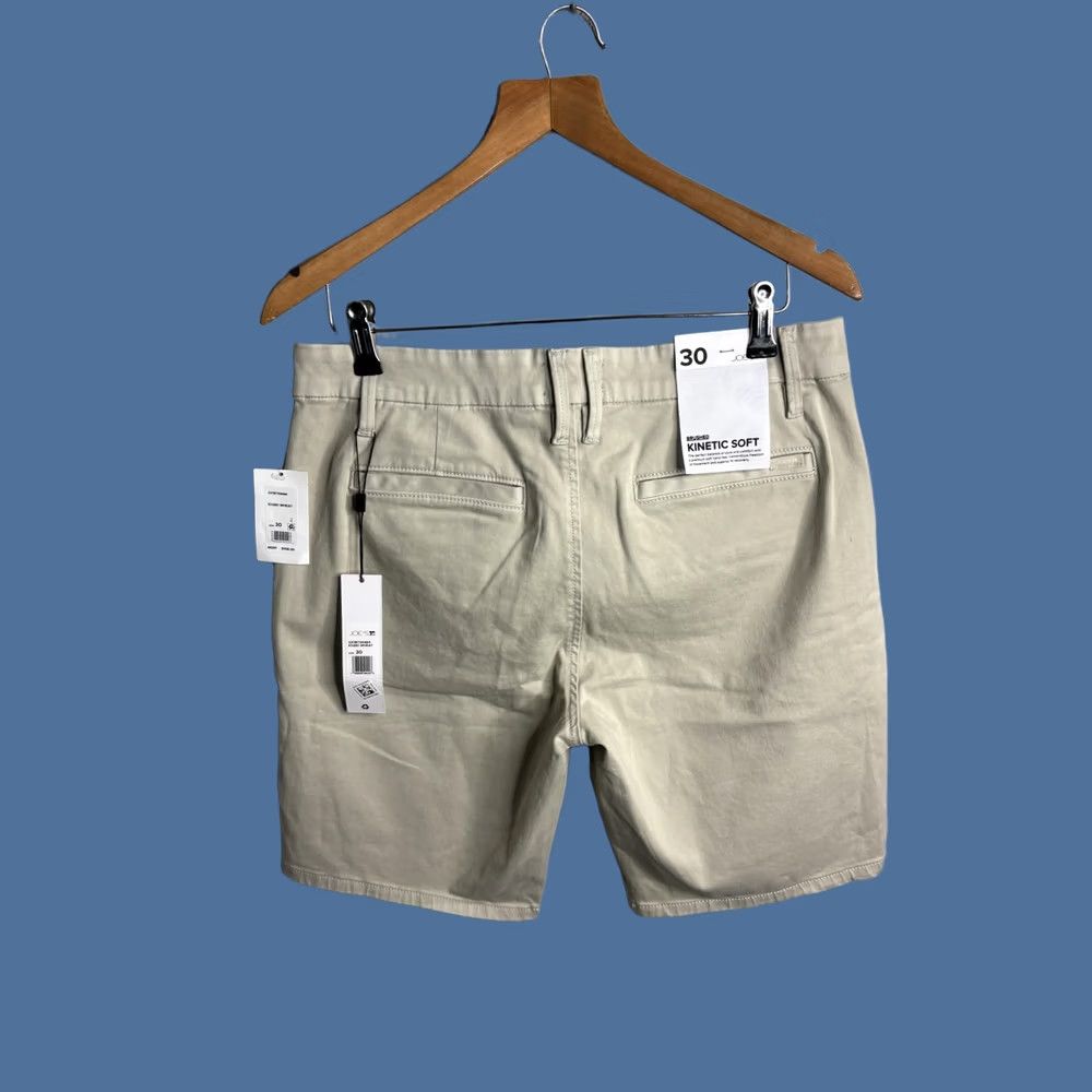 Vintage Joe's Jeans Shorts Mens 30 Beige Khaki Wheat Kinetic Soft Chino Stretch Flat Front Pockets Casual Vintage: No Size US 30 / EU 46 - 1 Thumbnail