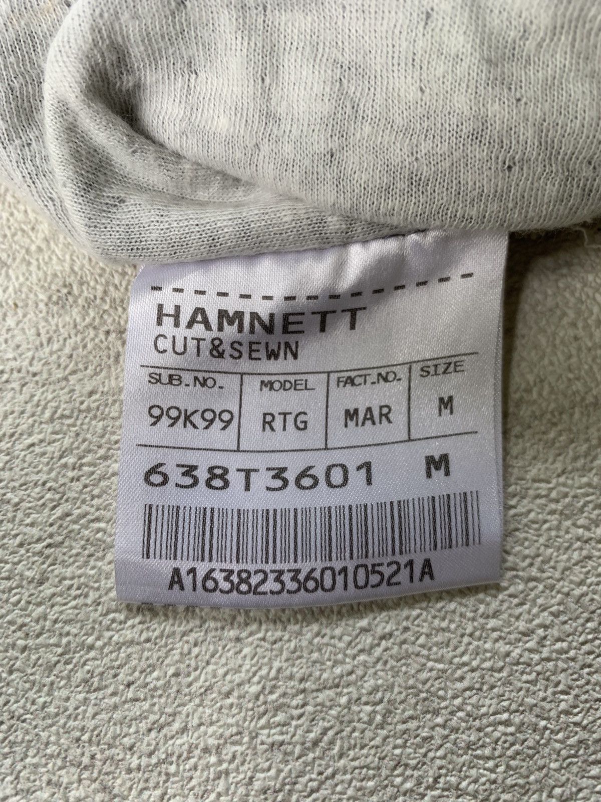 Japanese Brand Hamnet Distressed Longsleeve Size US M / EU 48-50 / 2 - 6 Thumbnail