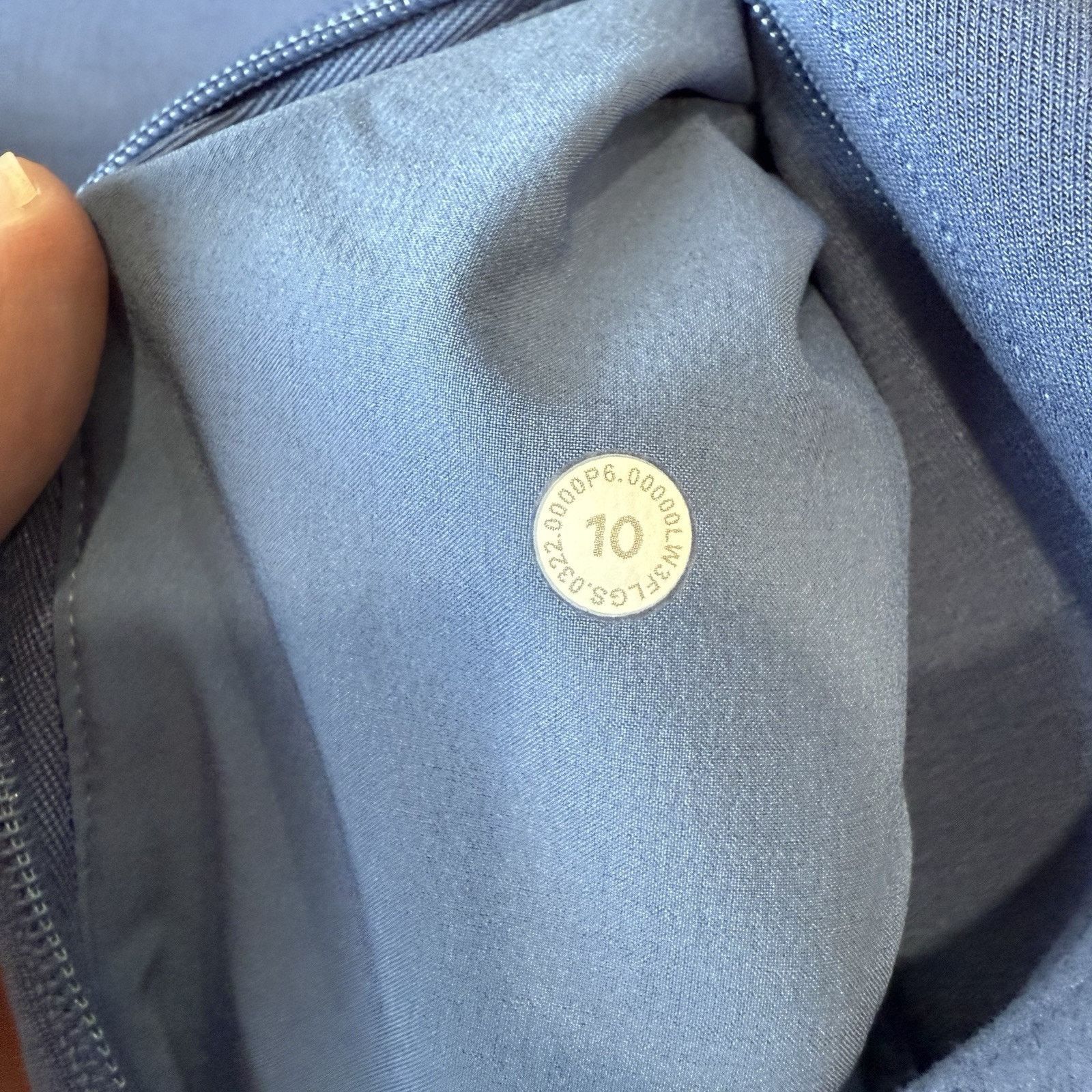 Lululemon Lululemon Modal Blend Turtleneck Tunic 10 Blue Workout Comfy Size L / US 10 / IT 46 - 6 Thumbnail