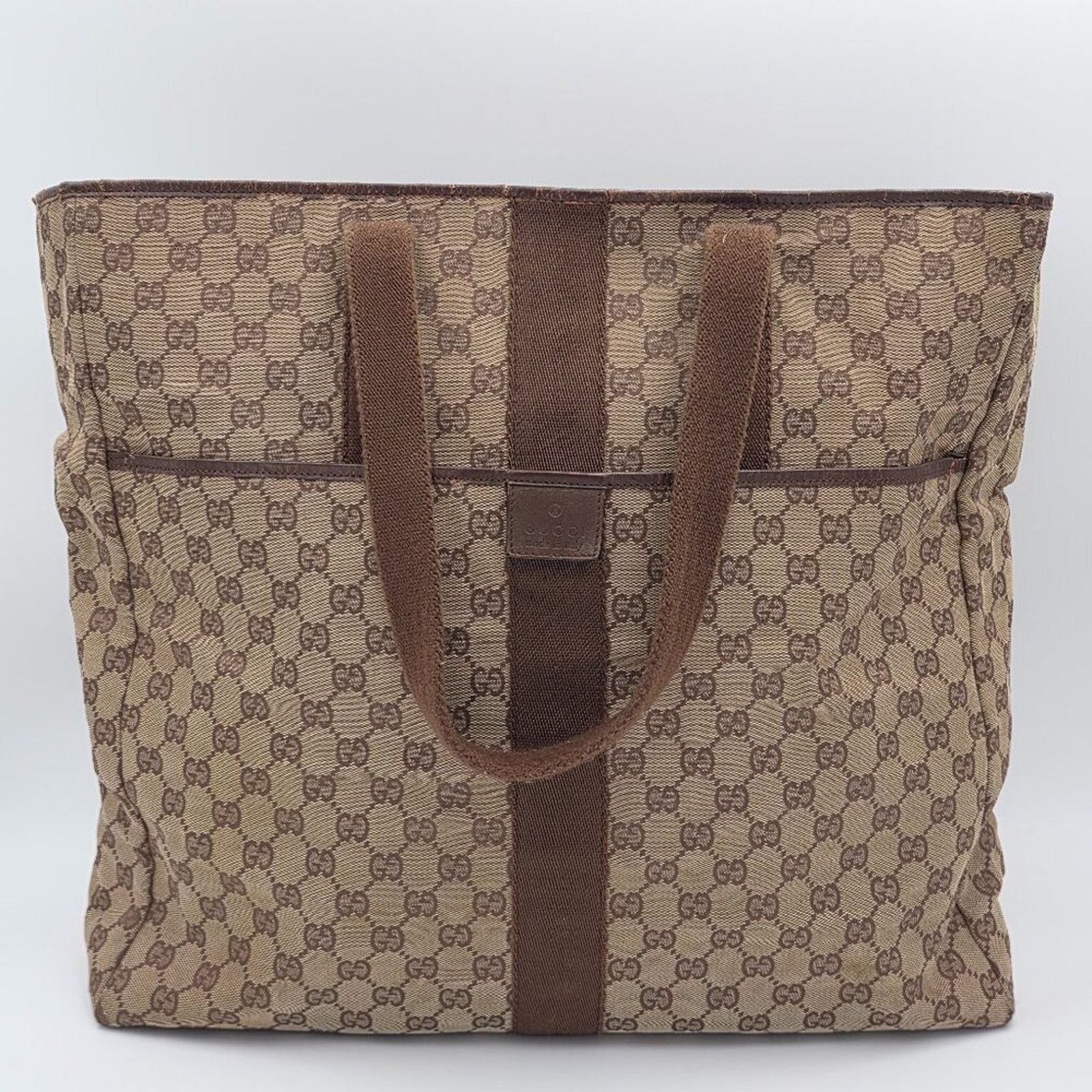 Gucci Gucci GG Travel Tote Beige Size ONE SIZE - 1 Thumbnail