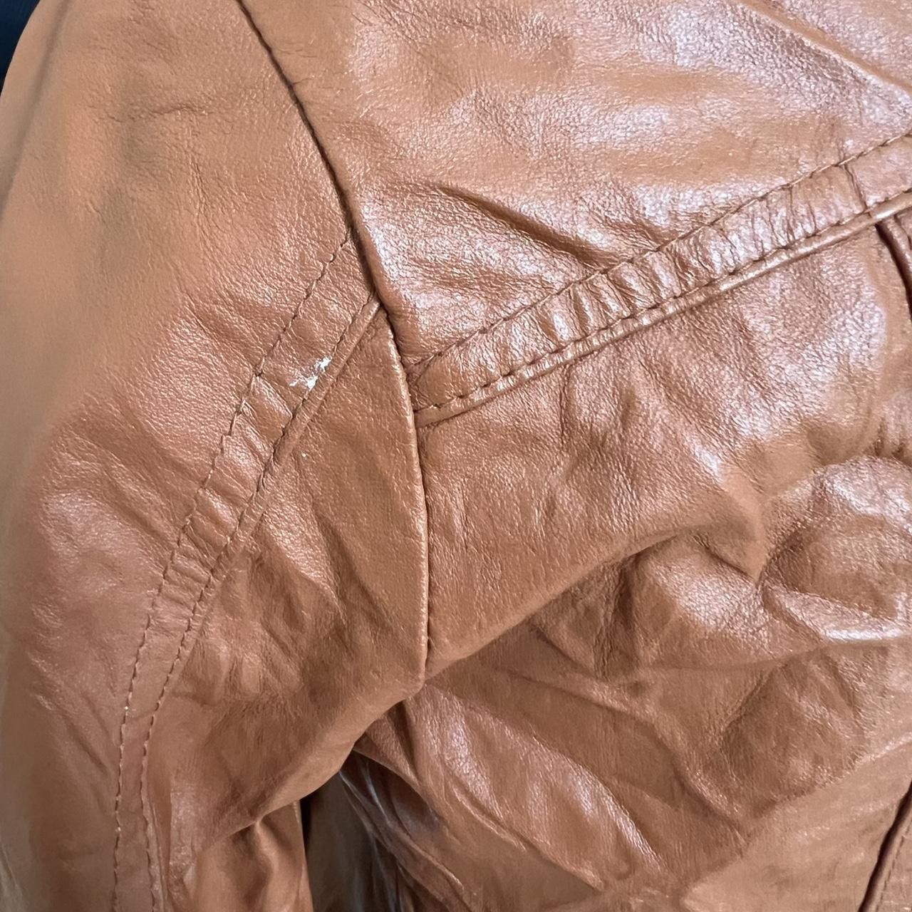 MOUSSY Moussy real brown leather jacket Size XS / US 0-2 / IT 36-38 - 6 Thumbnail