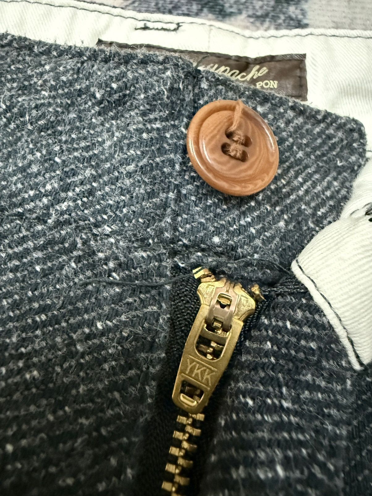 Edition Japan × Japanese Brand Mc Apache Fabrique Au Japon Wool Casual Pants Size US 34 / EU 50 - 5 Thumbnail