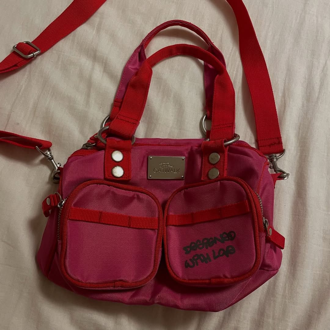 Other Pink CatWalk bag Type GGL Type Kipling Y2K sk8 streetwear Size ONE SIZE - 5 Thumbnail