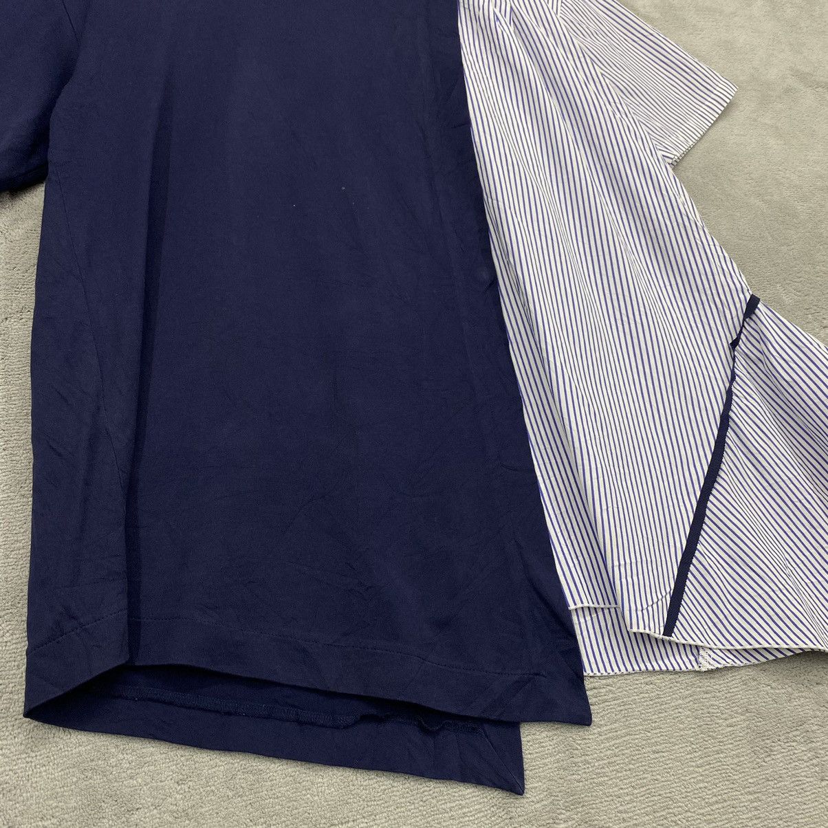 Lanvin 🔥 RARE LANVIN BLUE STRIPE SHIRT Size 4XL / US 24-26 - 8 Thumbnail