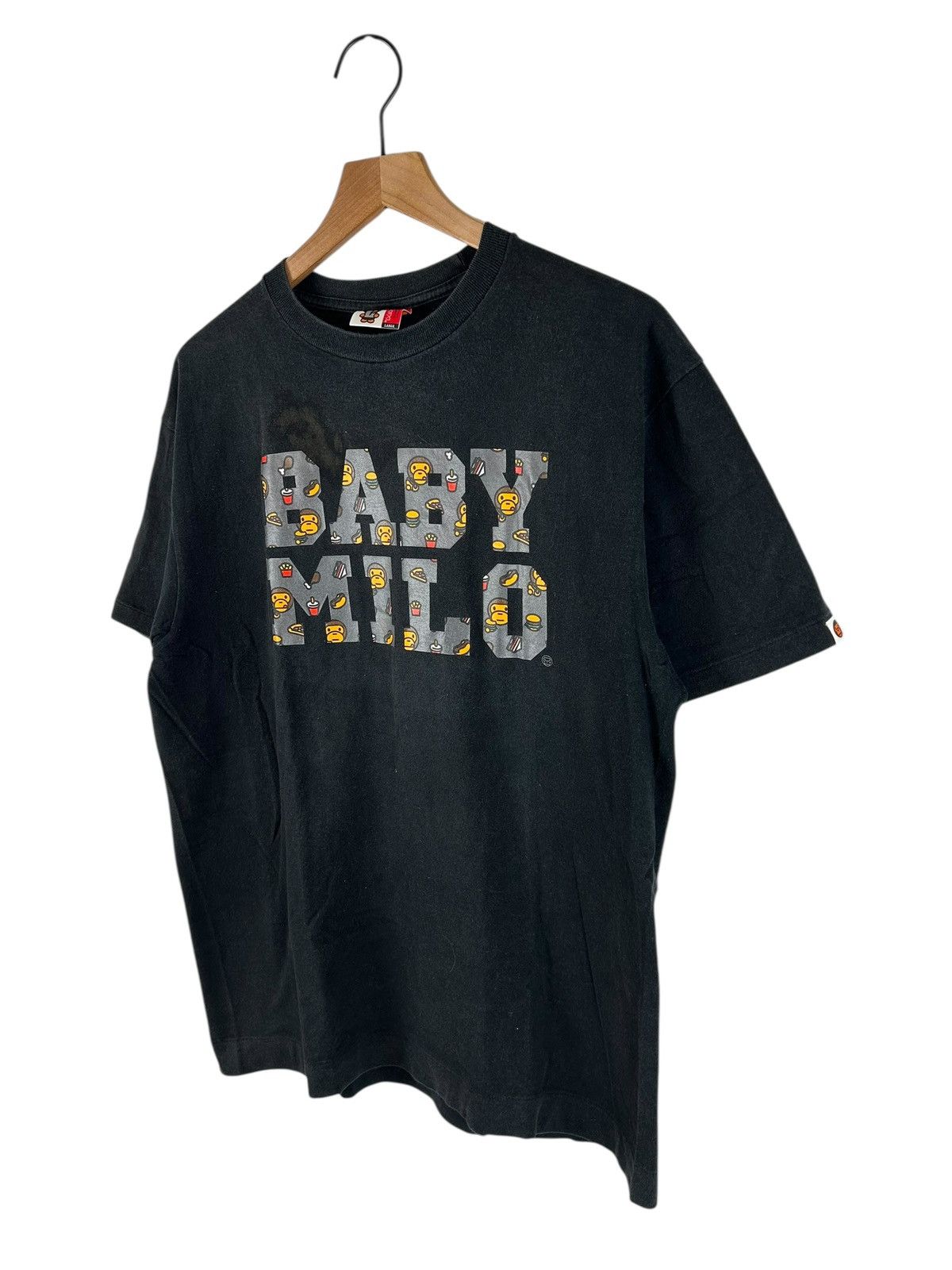 Bape Bape Milo Print T-Shirt Size US L / EU 52-54 / 3 - 2 Thumbnail