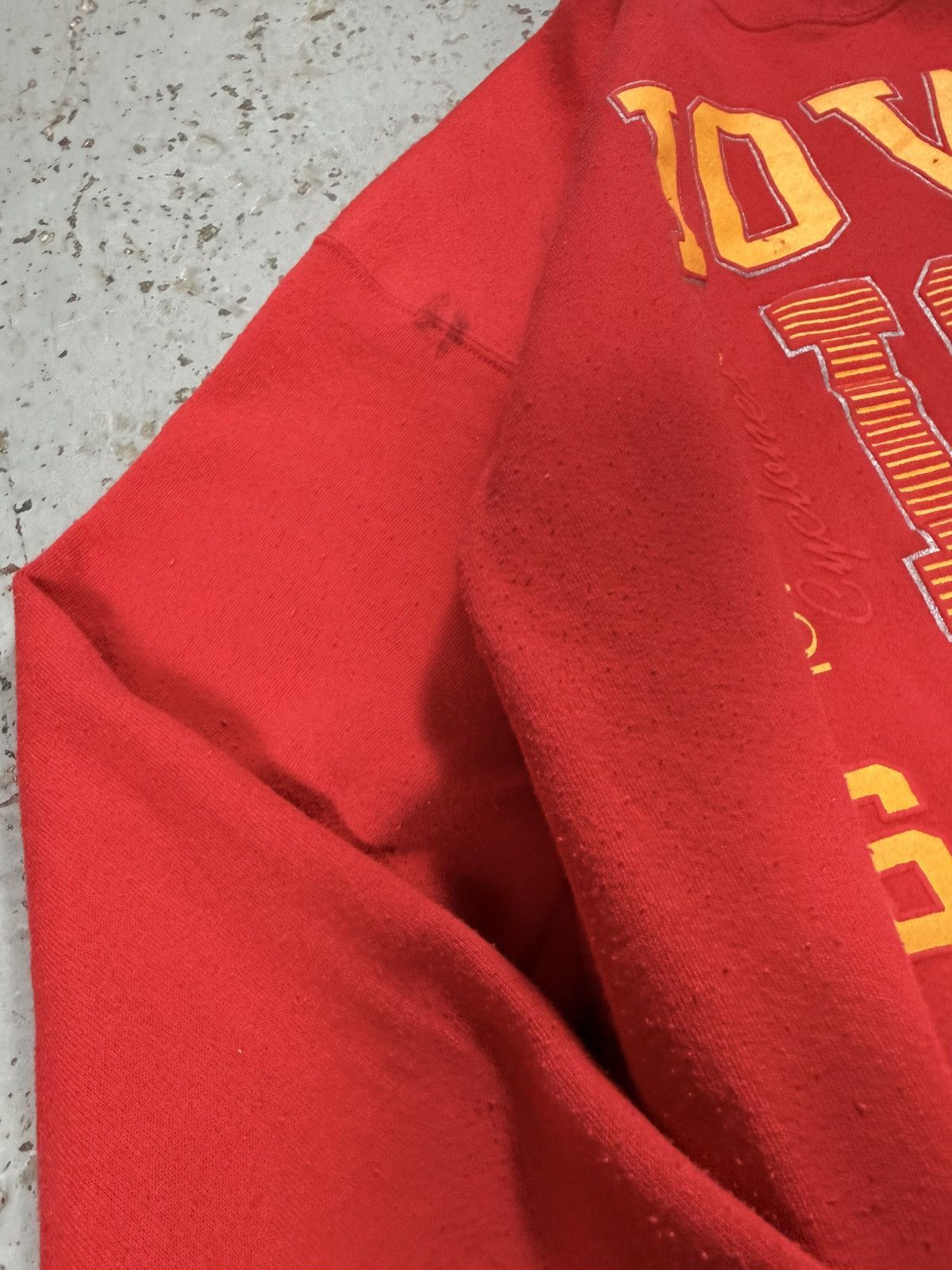 Other Vintage Iowa State Santee Sweats Usa Made College Sweater Size US XL / EU 56 / 4 - 3 Thumbnail