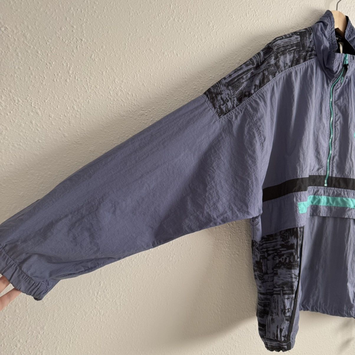 Nike NIKE Vintage 90s Mens Retro Anorak Windbreaker Jacket Size US L / EU 52-54 / 3 - 5 Thumbnail