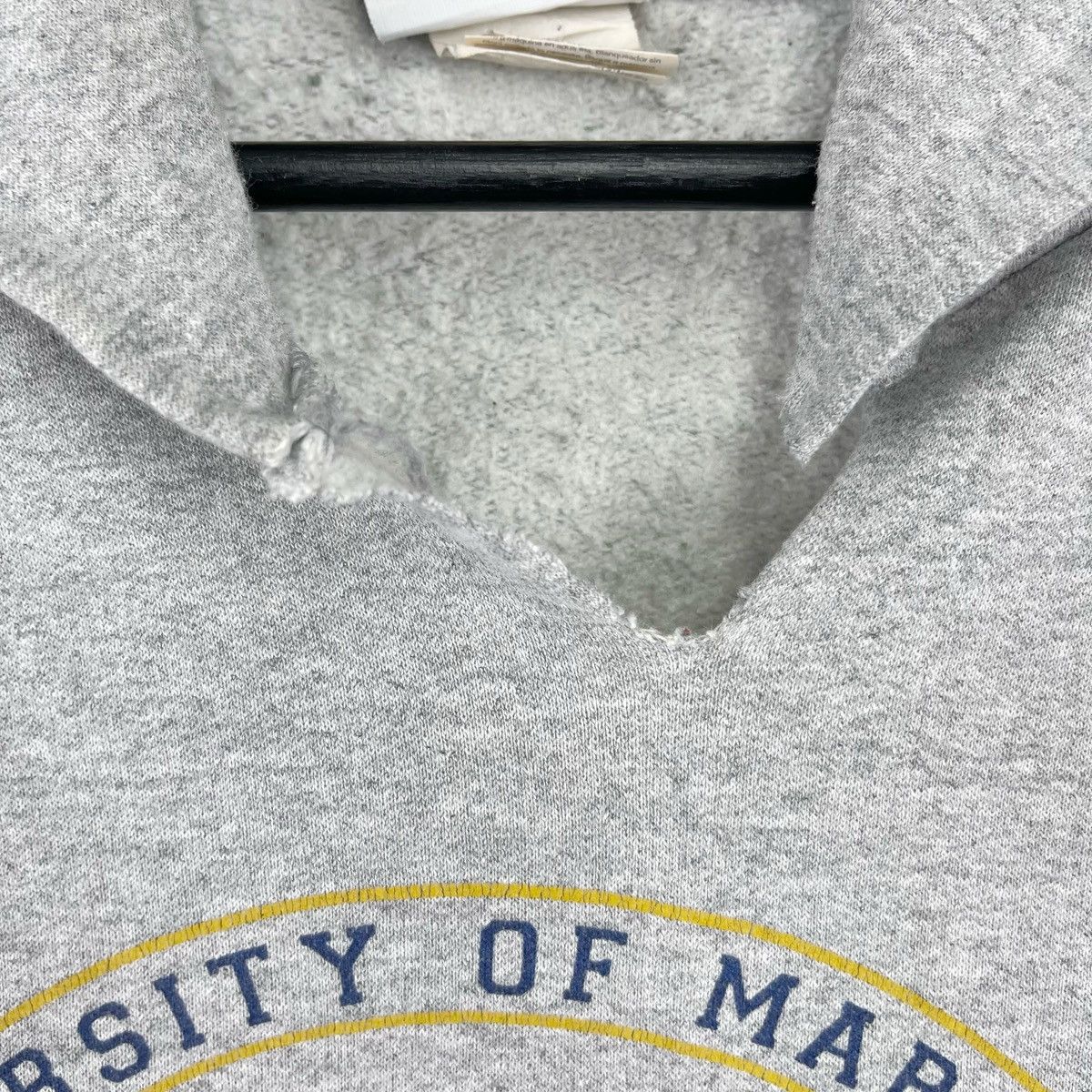 Vintage Vintage University Of Maryland Distressed Sweatshirt Size US M / EU 48-50 / 2 - 7 Thumbnail