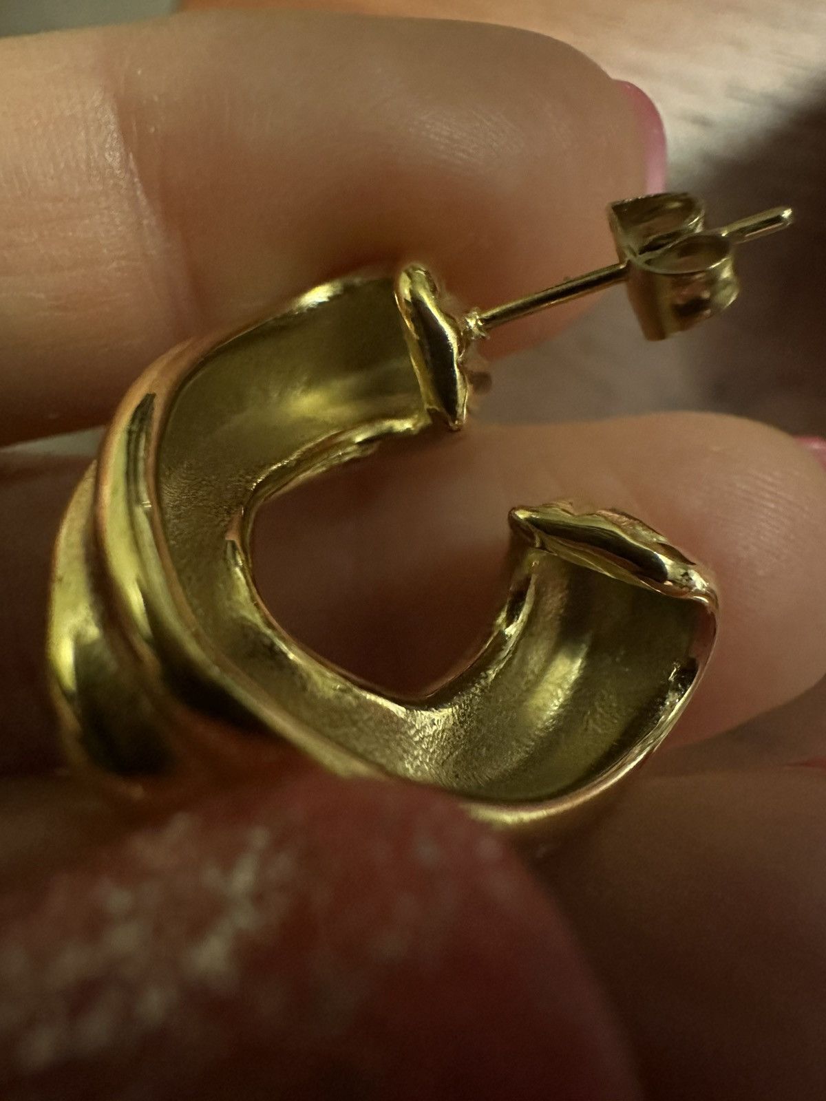 Other Sophisticated Vintage goldtone quality post earrings Size ONE SIZE - 7 Thumbnail