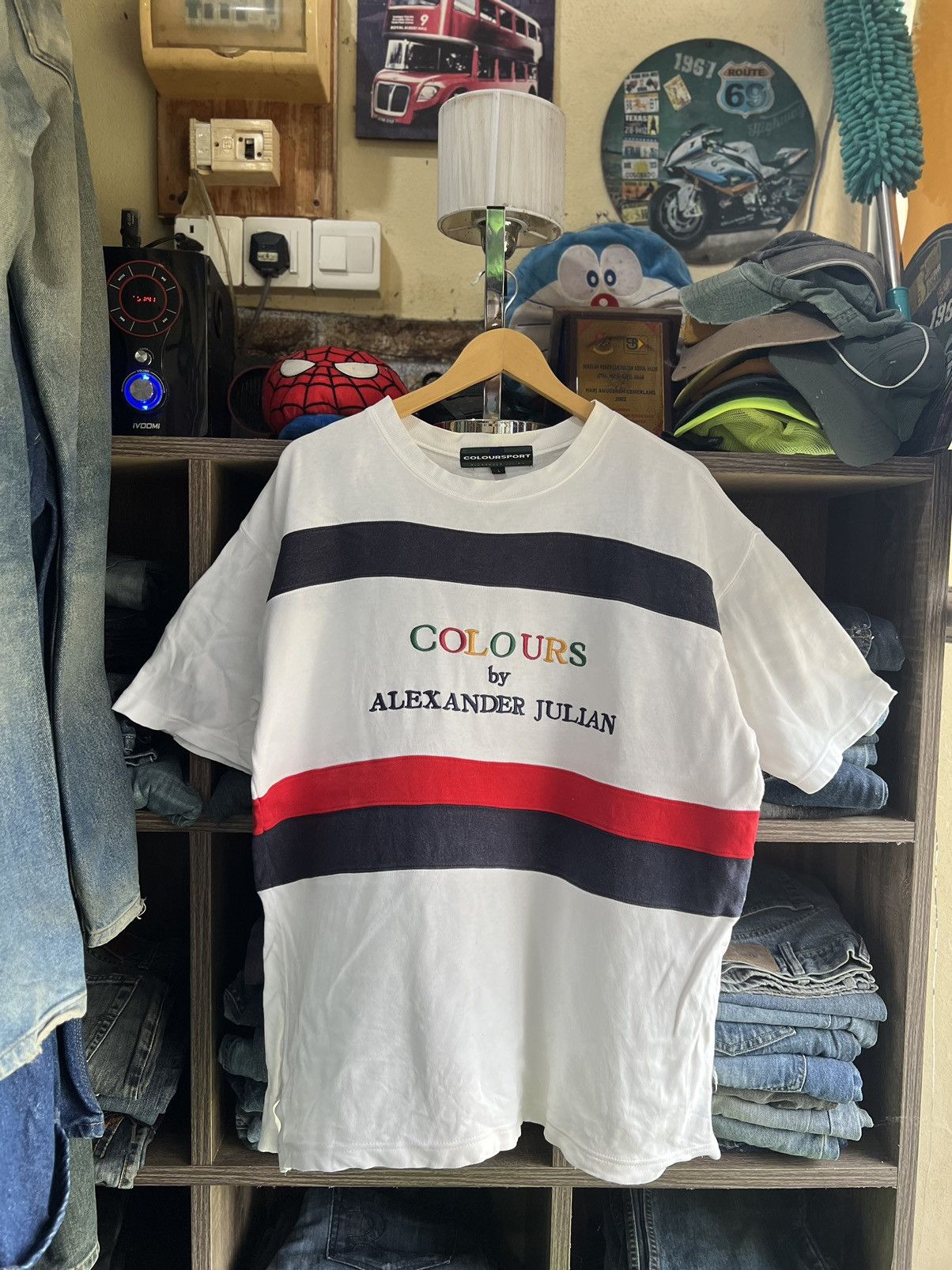 Alexander Julian 🔥Colours by Alexander Julian Stripe Tees Size US L / EU 52-54 / 3 - 1 Thumbnail