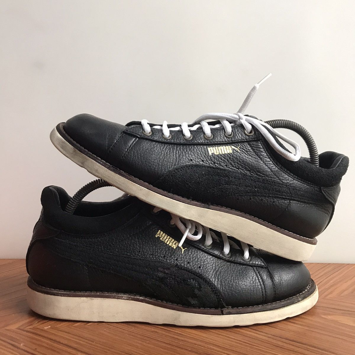 Puma × Vintage Vintage Iconic Puma Boots Stepper Wkb Jpn Takumi black Full Size US 8 / EU 41 - 8 Thumbnail