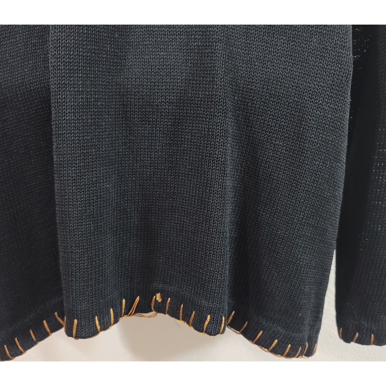 Other VTG Lisa International Black Gold Safari Animal Sweater M Size M / US 6-8 / IT 42-44 - 5 Thumbnail
