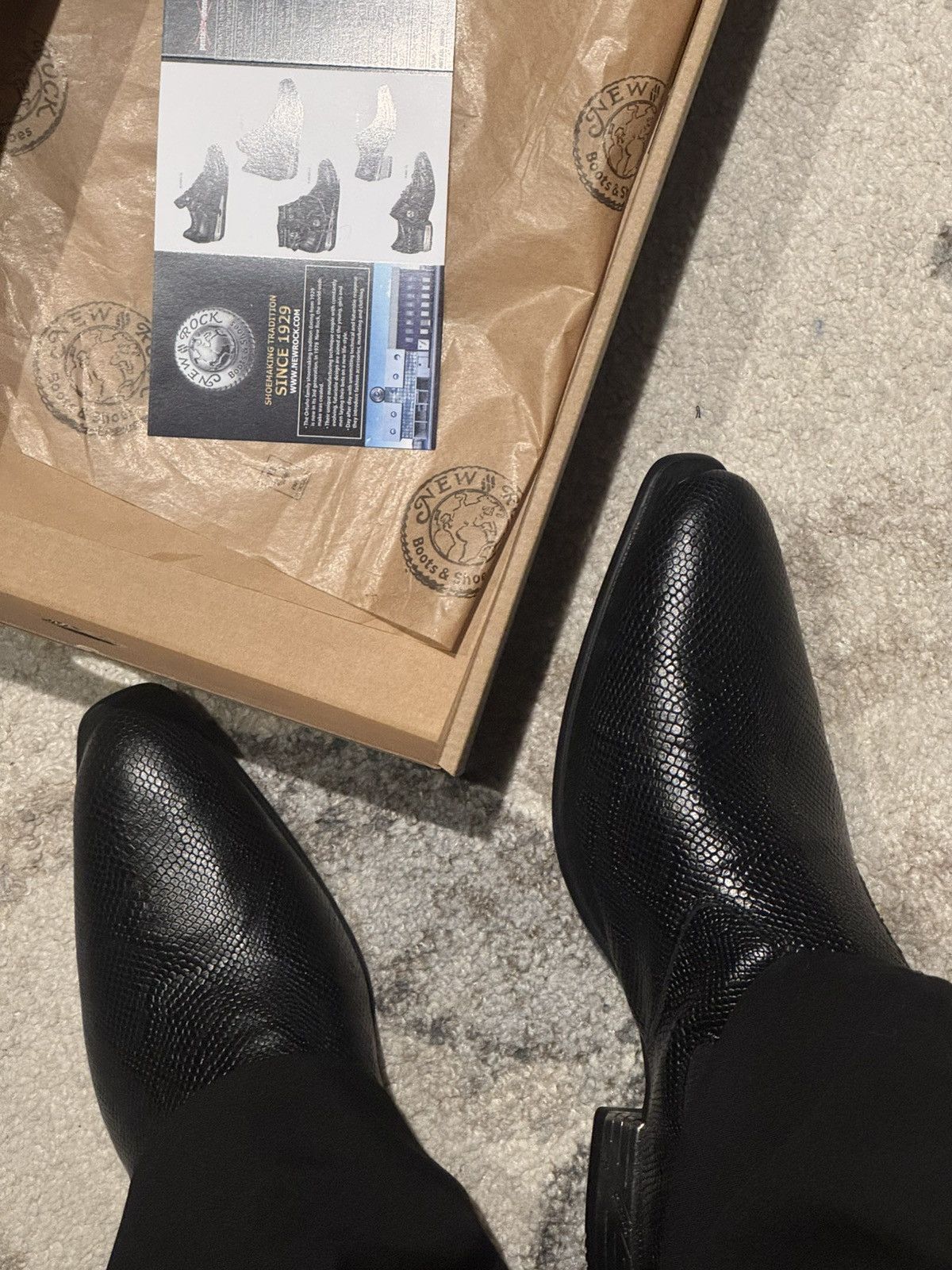 New Rock New Rock Ankle Boots Size US 10 / EU 43 - 2 Thumbnail