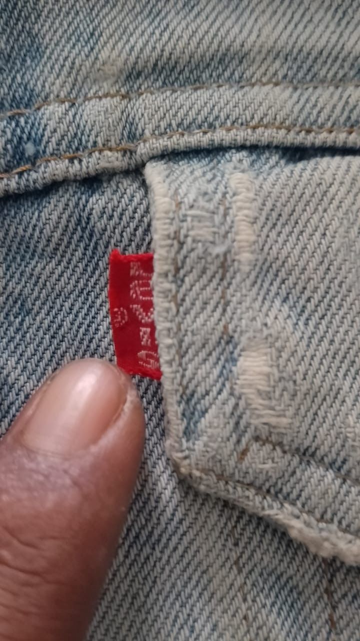 Levi's Vintage Clothing Vintage Distress 70s Levis Sherpa Denim jacket Size US M / EU 48-50 / 2 - 6 Thumbnail