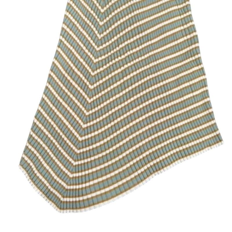 Club Monaco Club Monaco Striped Ribbed Skirt in Blue/Yellow, Size XS Size 25" / US 0 / IT 36 - 5 Thumbnail