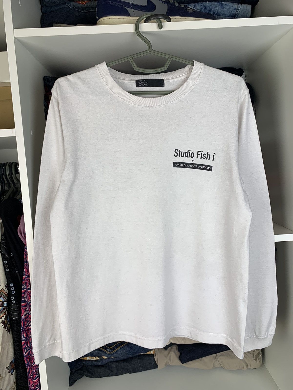 Beams Plus Studio Fish i + Tokyo Cultuart by Beams Long sleeve Size US S / EU 44-46 / 1 - 1 Thumbnail