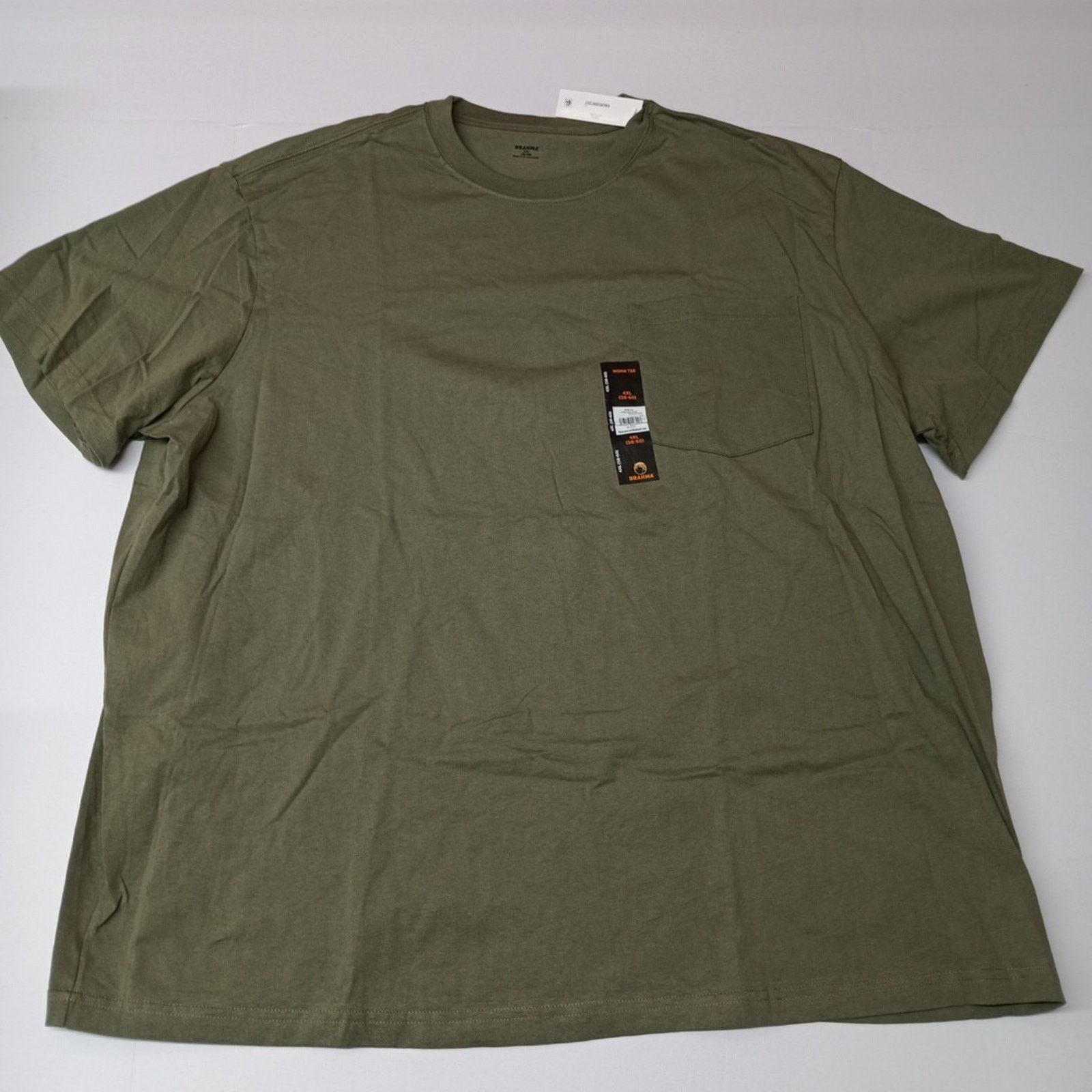 Other 2 Brahma Work T-Shirt 4XL 58-60 Green And Yellow Pocket Tee Size US XXL / EU 58 / 5 - 2 Thumbnail