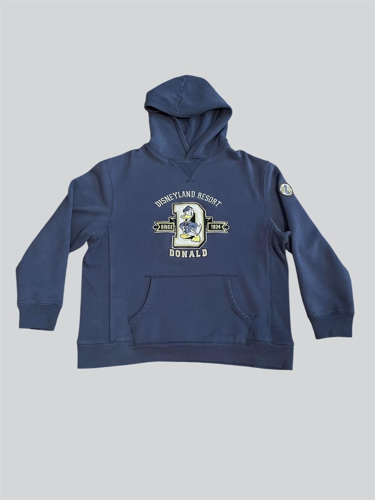Disney Disney vintage Donald Duck blue faded hoodie Size Large Size US L / EU 52-54 / 3 - 1 Thumbnail