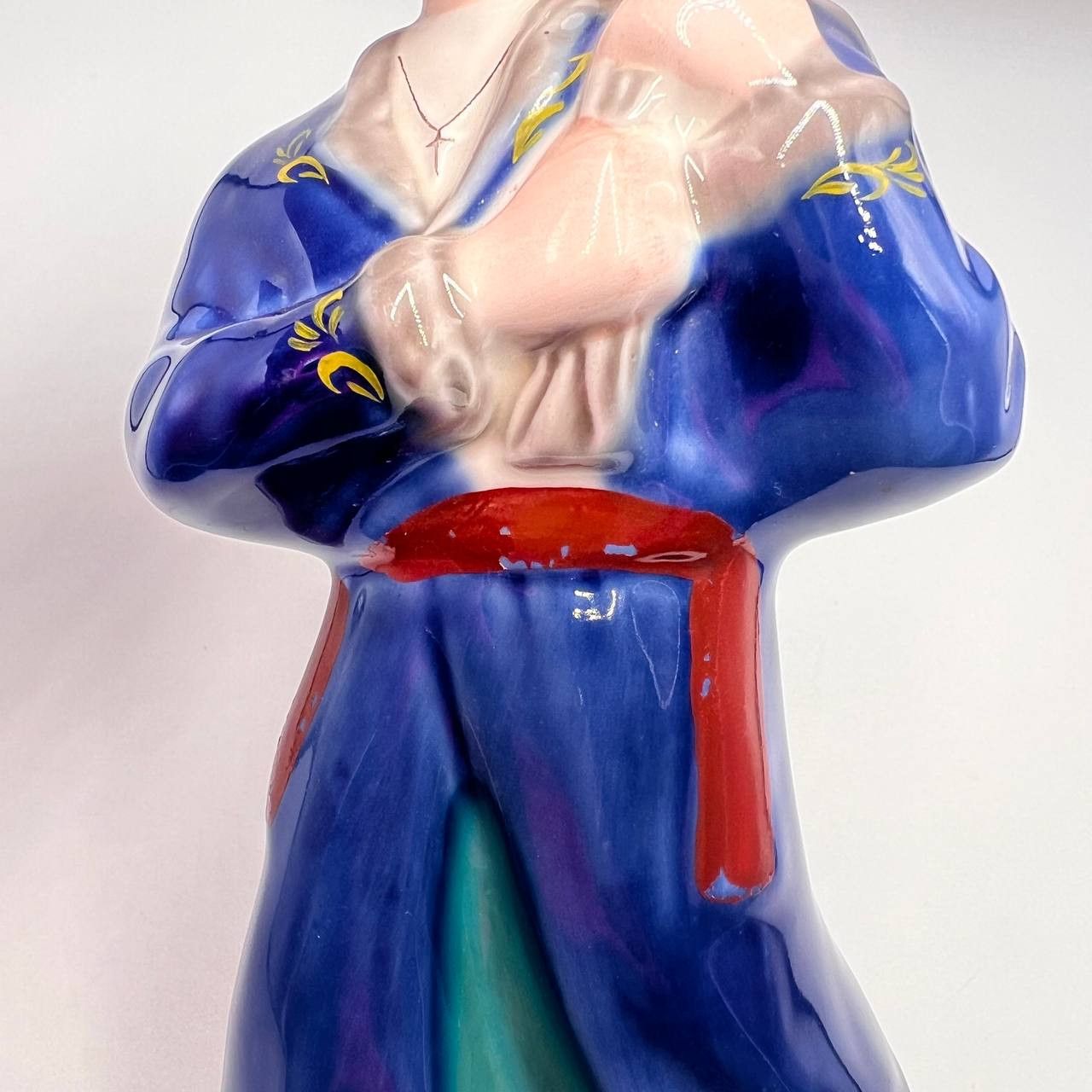 Vintage Vintage Soviet Porcelain statue Vodka Decanter Cossack Size ONE SIZE - 4 Thumbnail