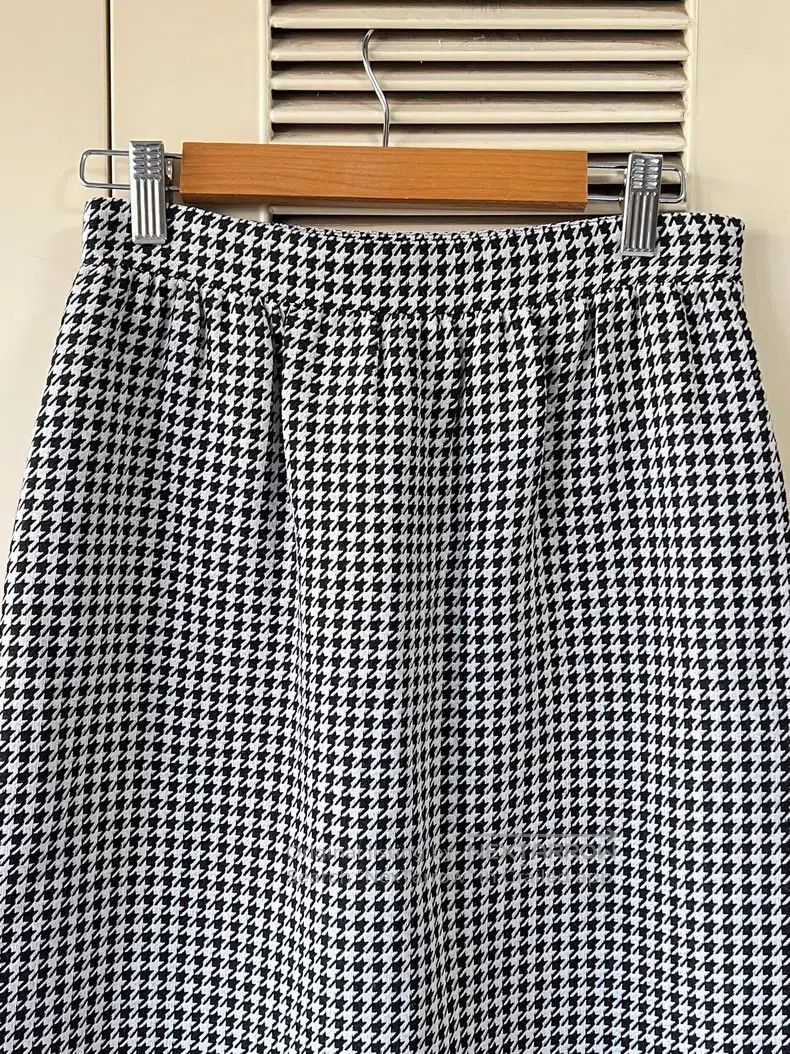 Dior Dior Thousand-bird check wool skirt Size 24" / US 00 / IT 34 - 3 Thumbnail