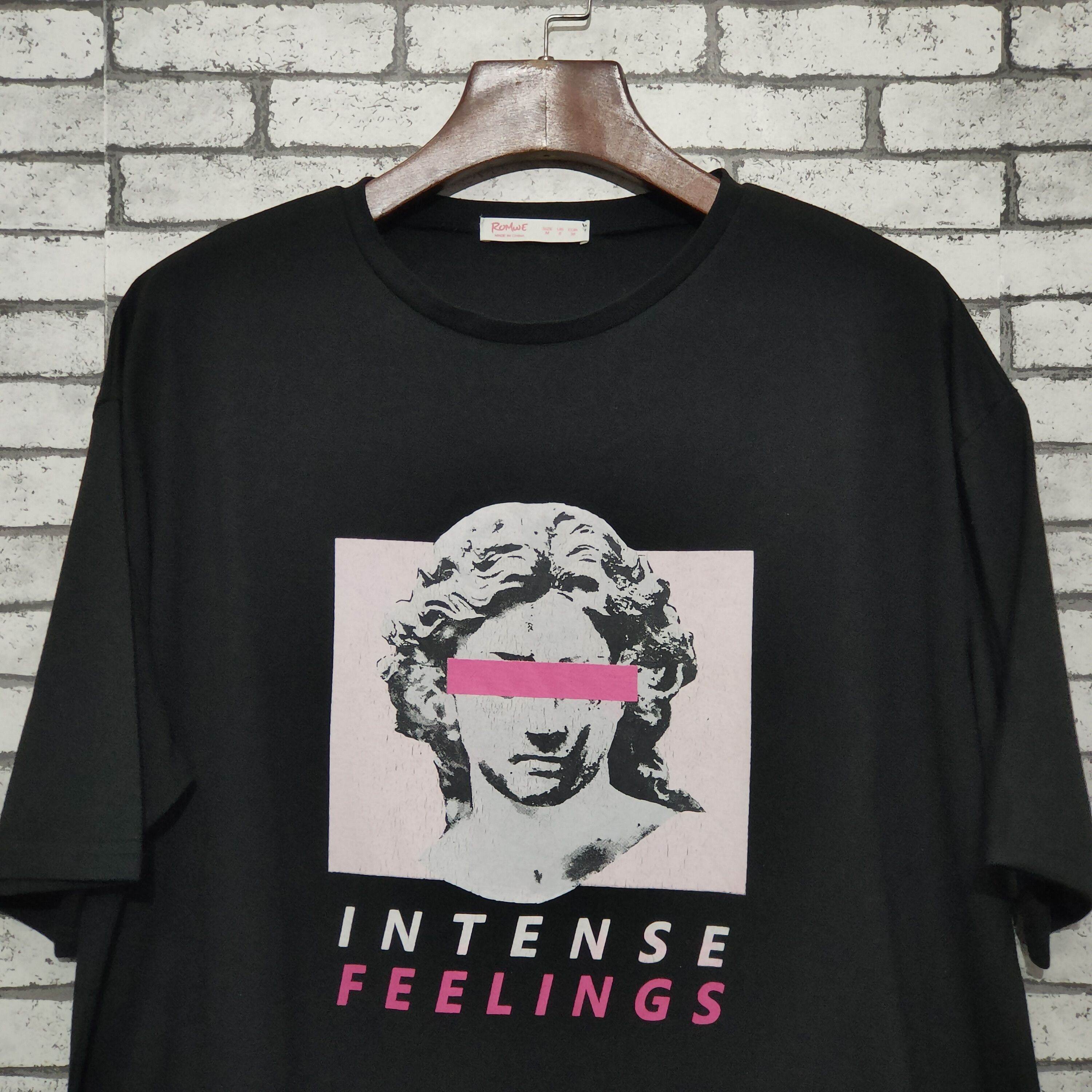Other 🔥Romwe Intense Feelings M Short Sleeve T-Shirts Size US M / EU 48-50 / 2 - 2 Thumbnail
