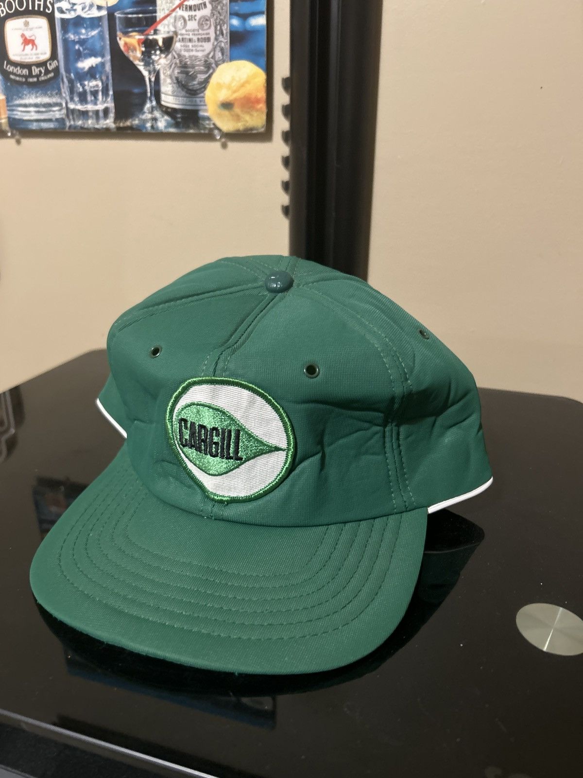 Vintage Vintage green trucker hat Size ONE SIZE - 1 Thumbnail