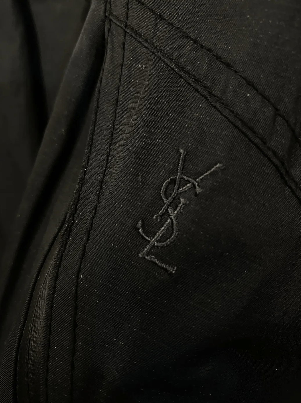 Vintage × Yves Saint Laurent Warm YSL Jacket Black Long Saint Laurent Parka Bomber winter Size US M / EU 48-50 / 2 - 5 Thumbnail